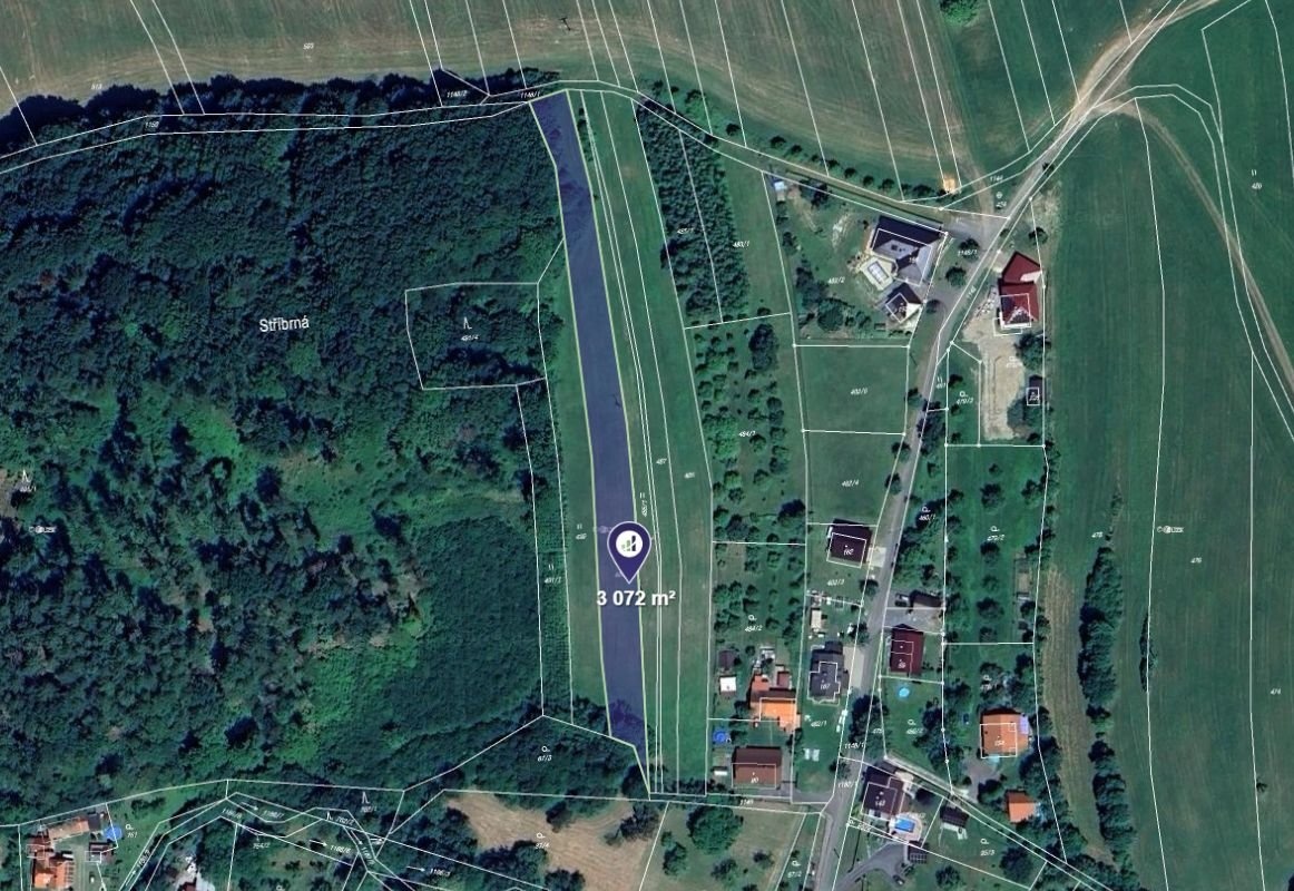 Prodej podílu 5/8 louky 1 920 m², Podolí