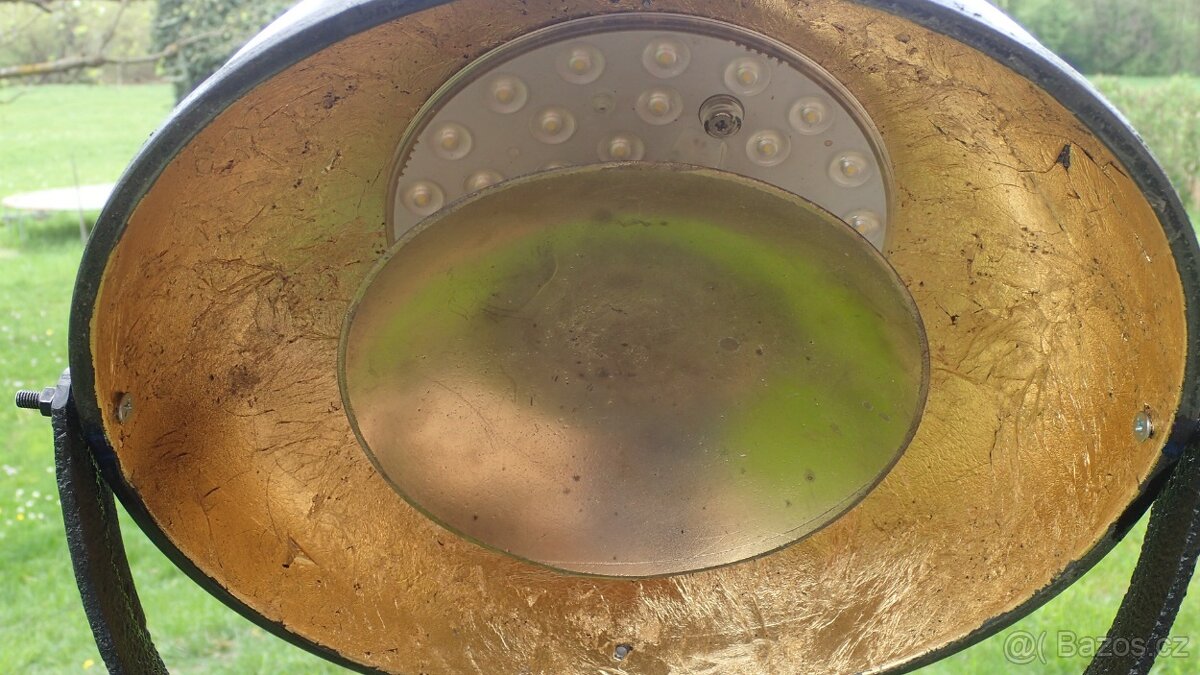 Designová stojací lampa, Slunce, Vintage