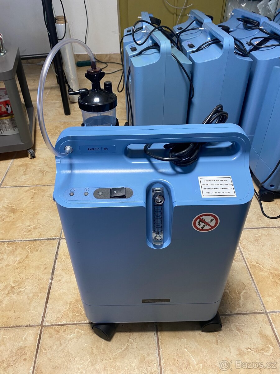 Koncentrátor kyslíku Philips - tichý chod - záruka 6 měsíců