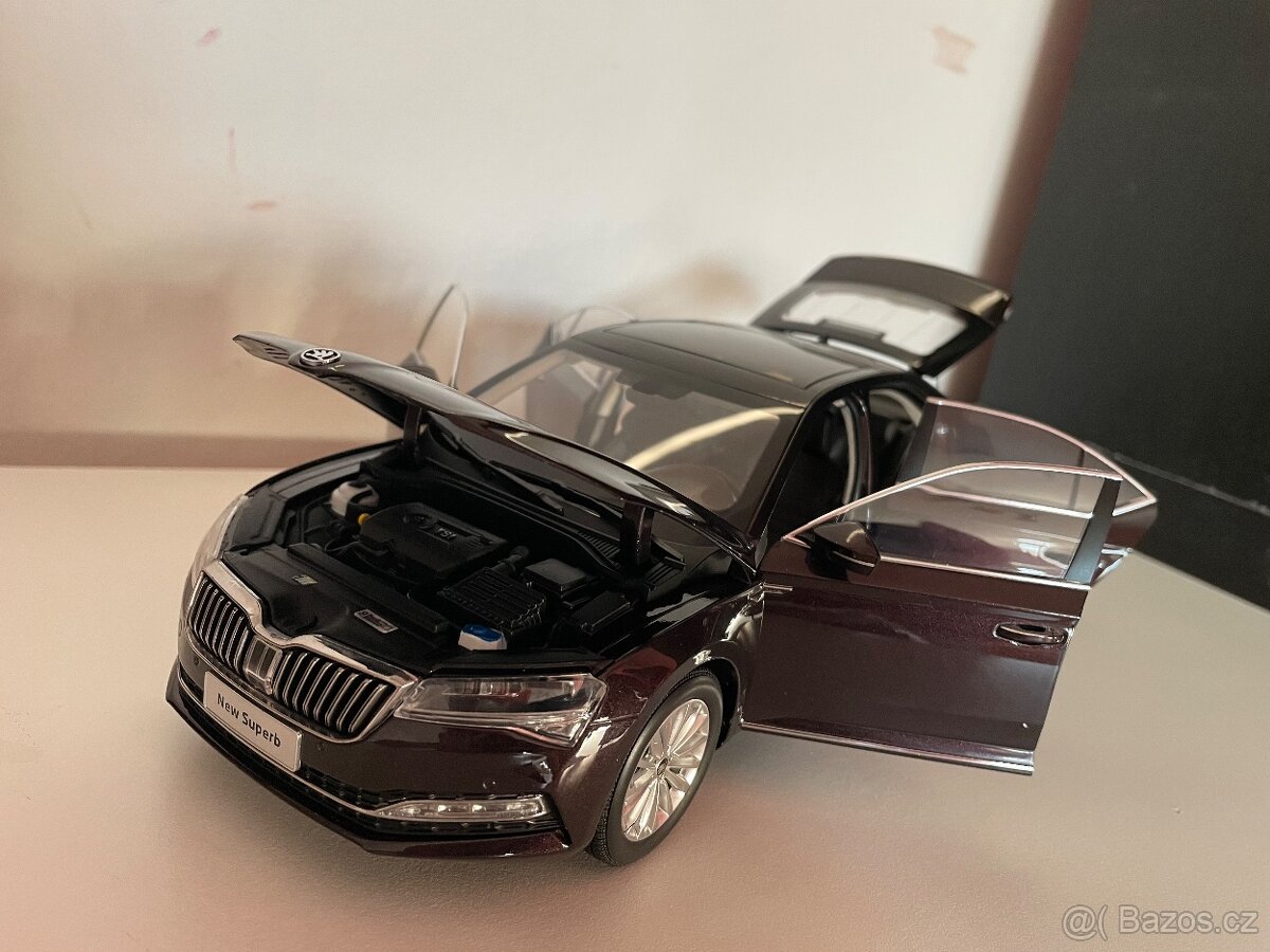 Škoda Superb III facelift 1:18 Paudi - nové