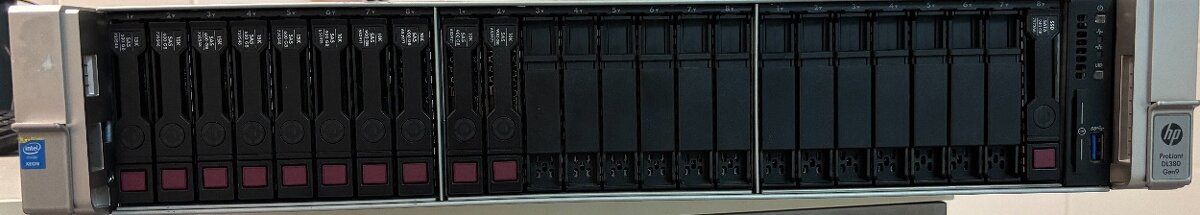HP ProLiant DL380 Gen9 | 2x Xeon E5 v3 | 96GB DDR4 | 7.5TB