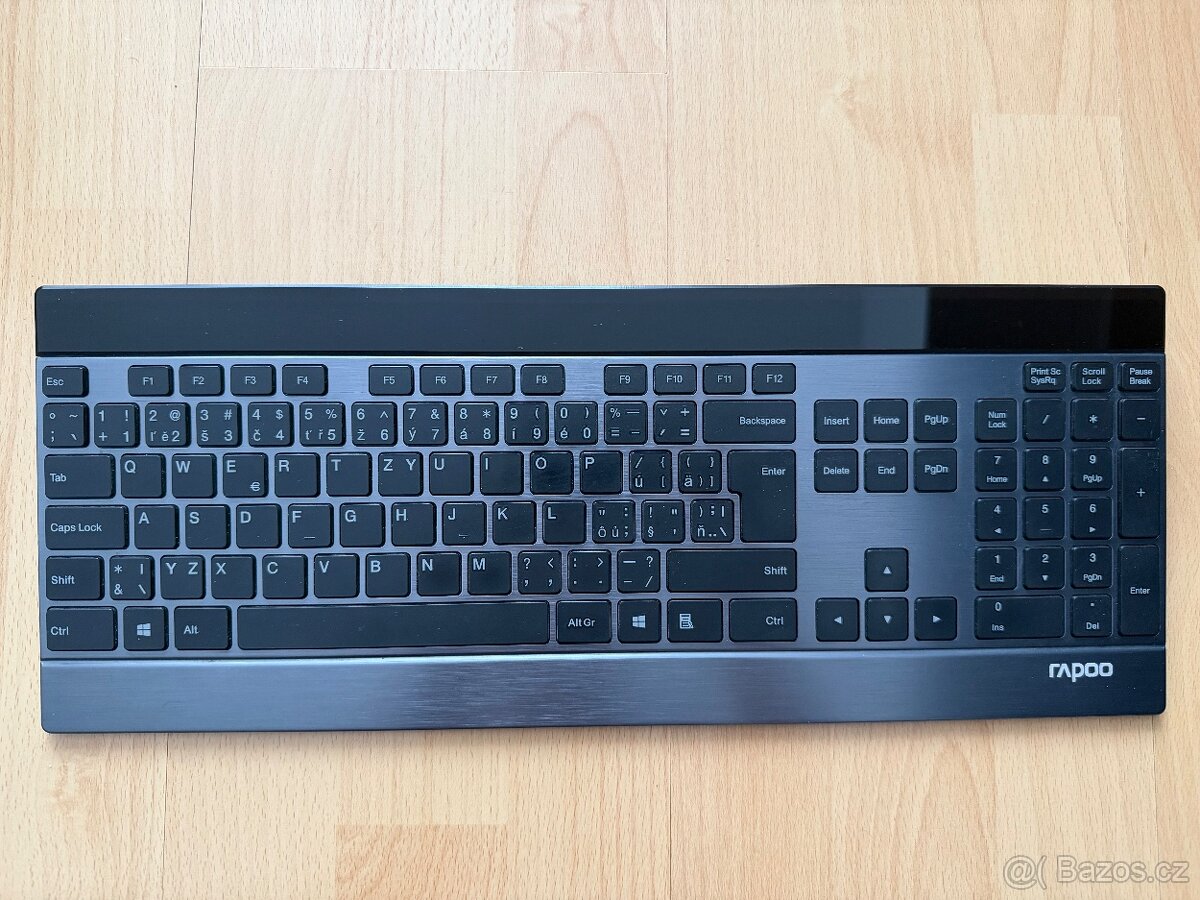 Klávesnice Rapoo E9270P černá CZ