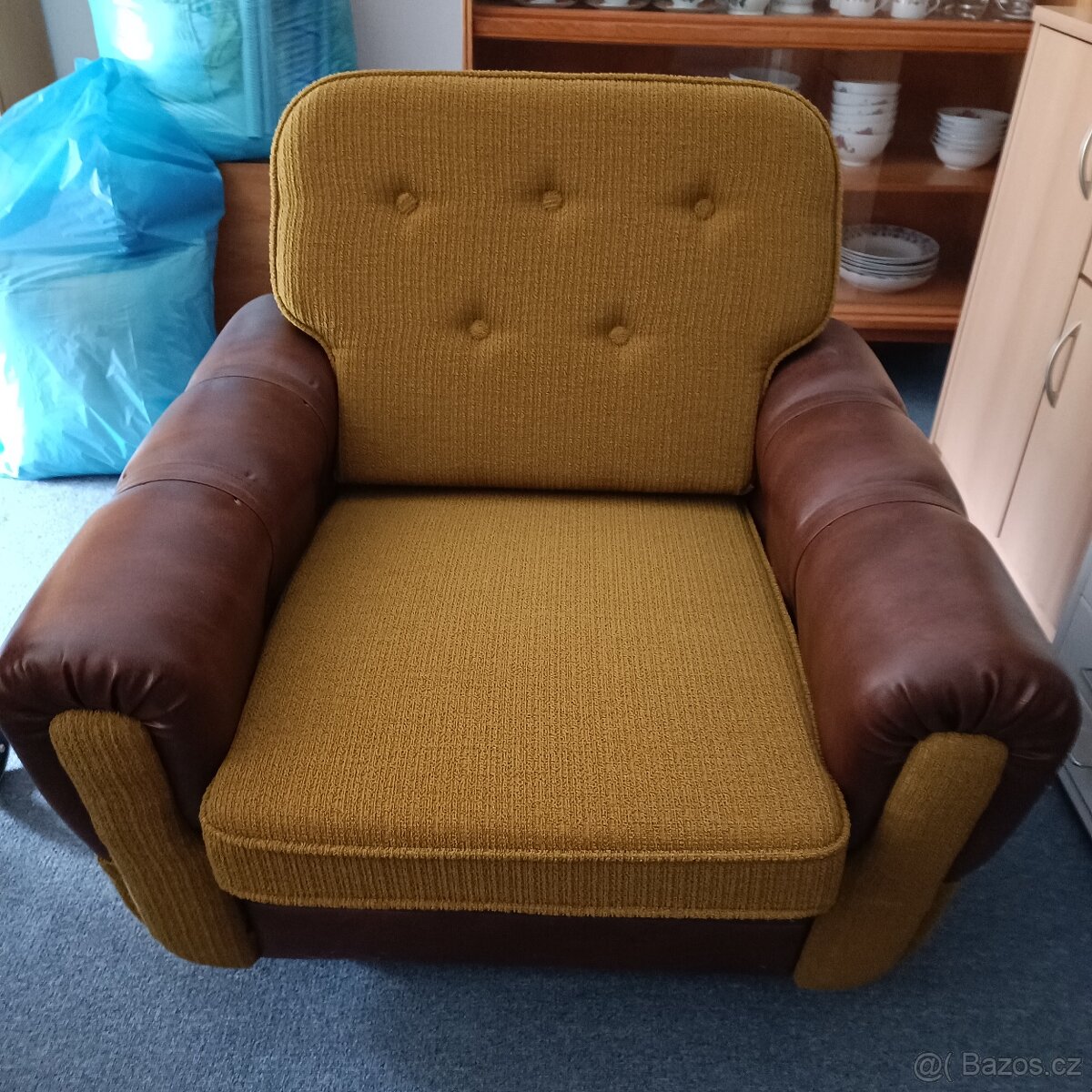 Křeslo na kolečkách 1ks