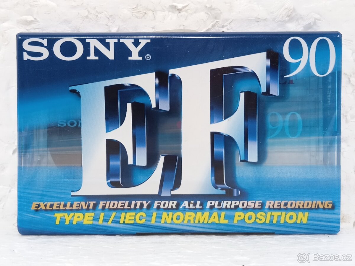Sony EF90 C-90EFB Retro Audiokazeta