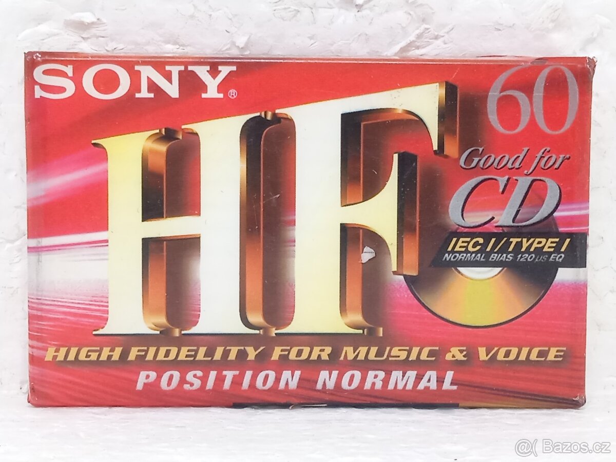 Sony HF60 C-60HFC Retro Audiokazeta