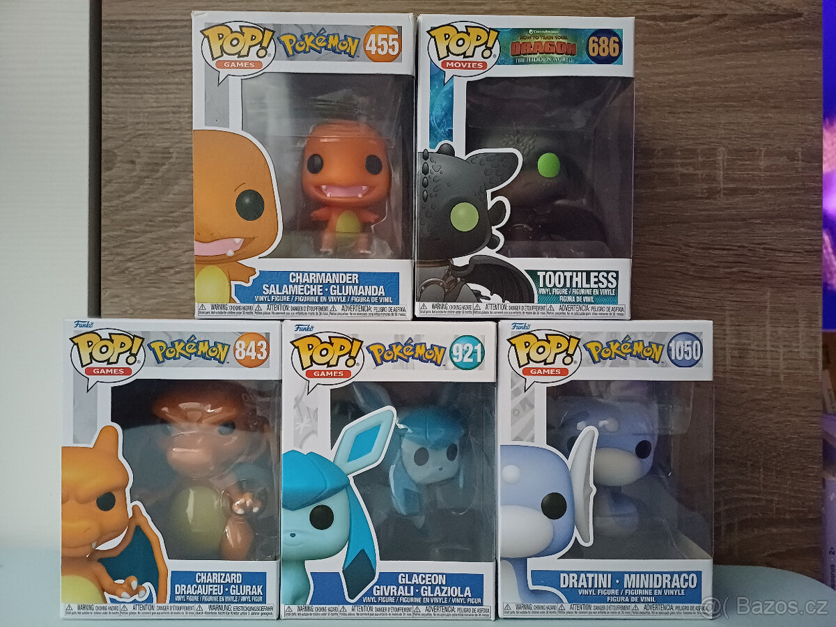 Funko POP Pokémon a How To Train Your Dragon