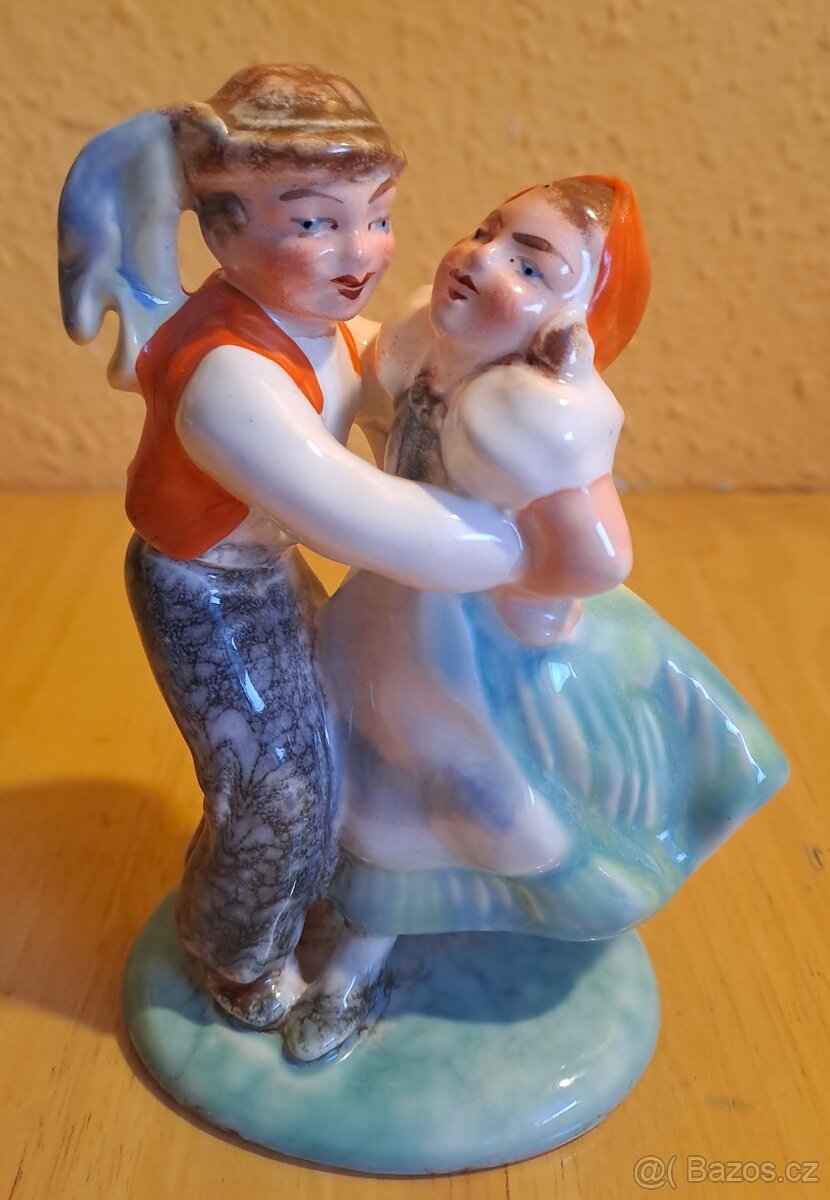 Soška Tanečníci DITMAR URBACH perfektní stav