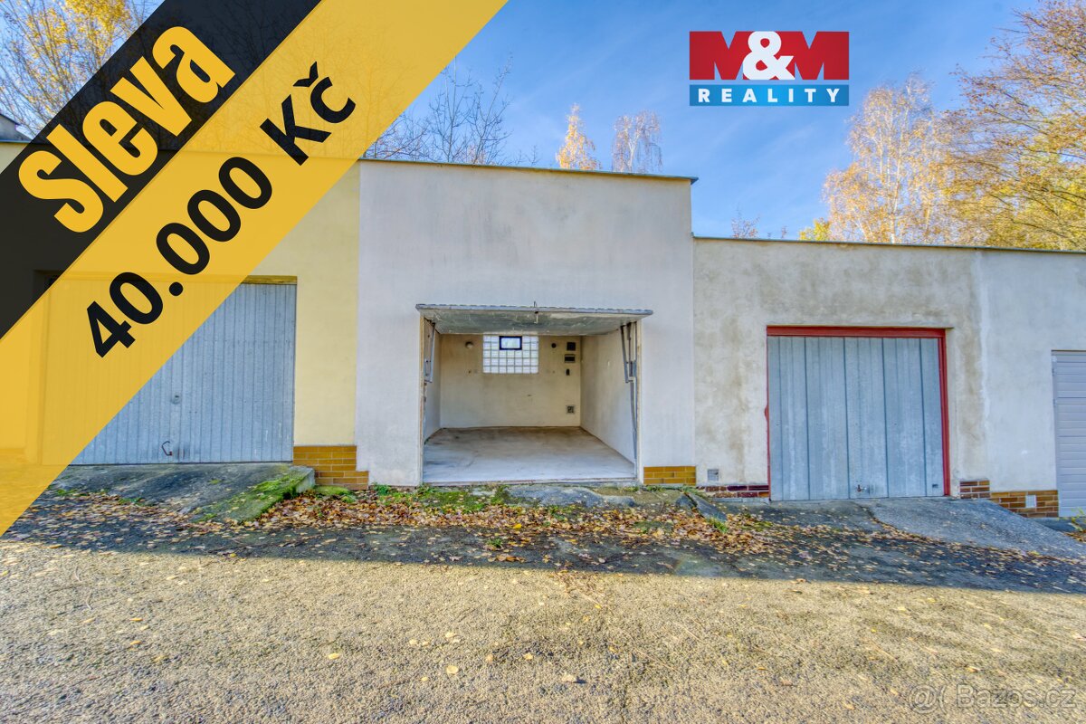 Prodej garáže, 21 m², Stříbro, ul. Americká