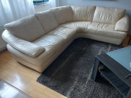 kožená rohová sedací souprava