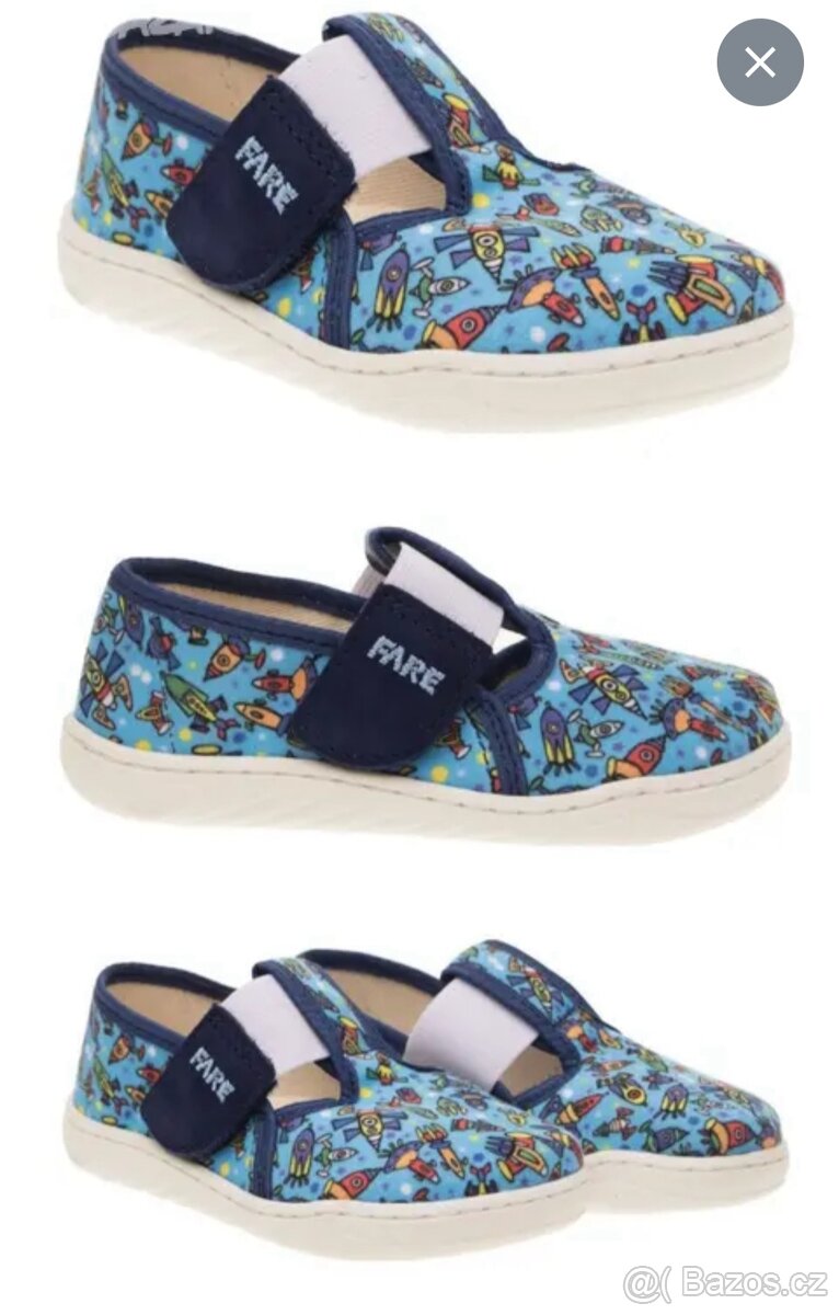 Dětské bačkory chlapecké FARE