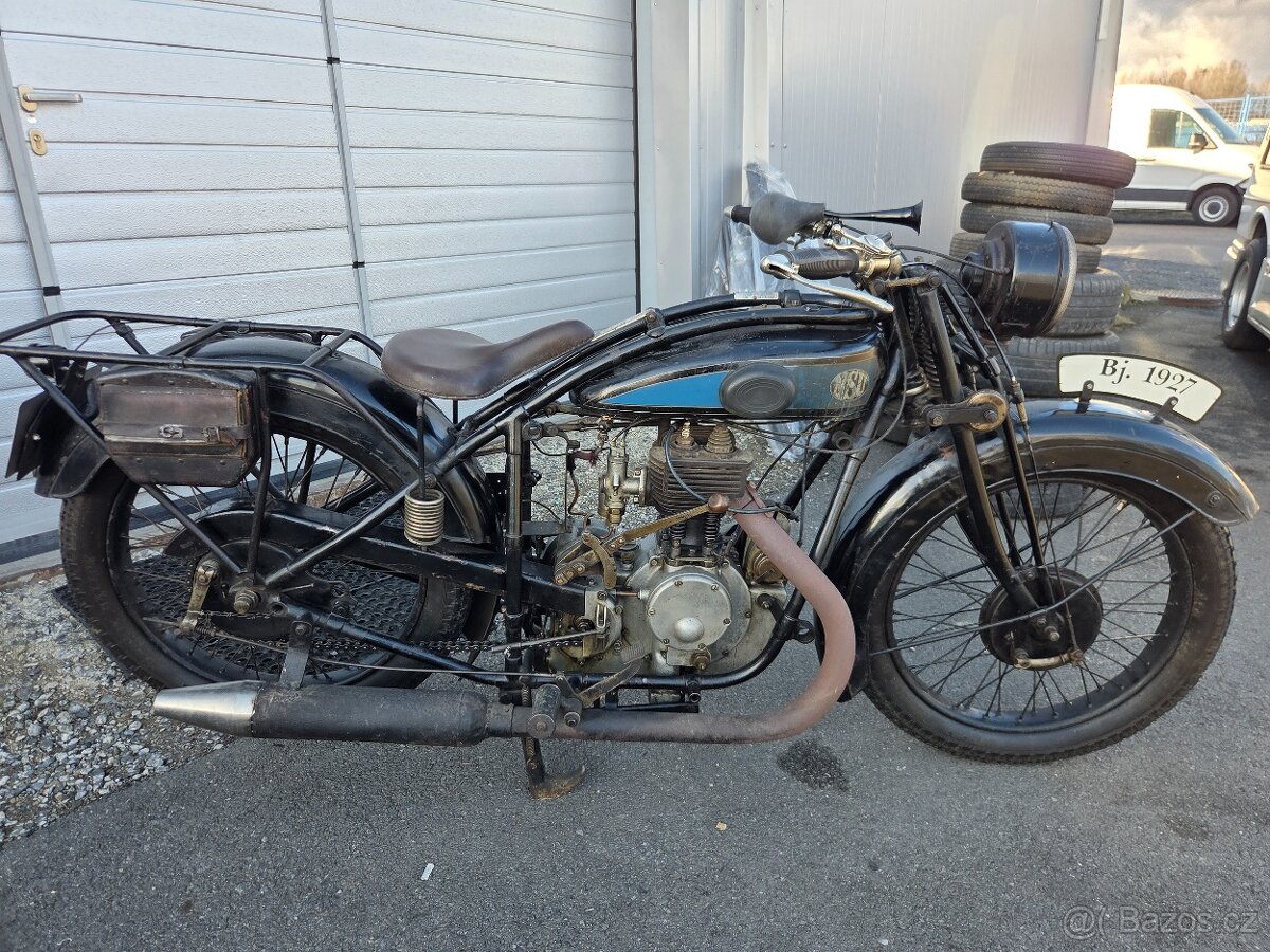 NSU 501T 1927 ORIGINÁLNÍ STAV