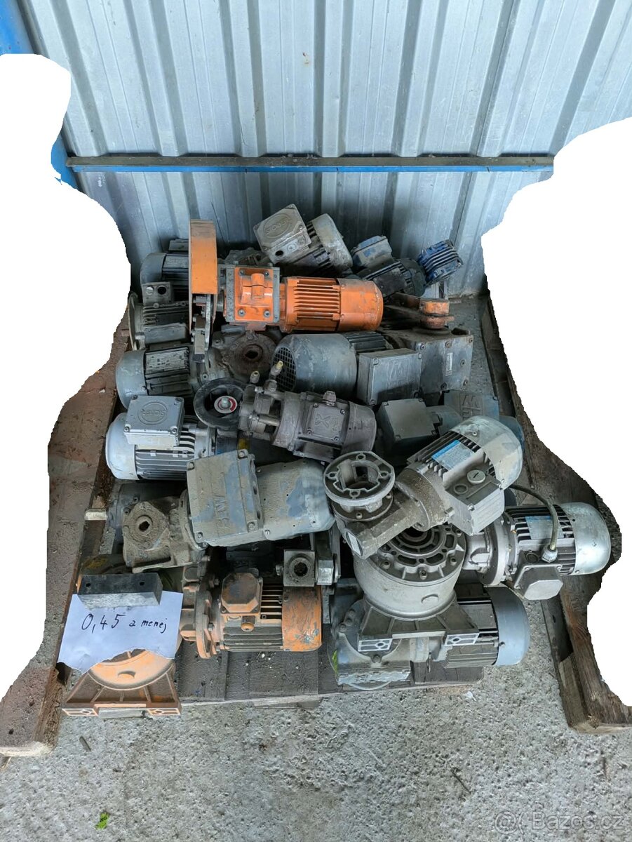 Elektromotory s prevodovkou 0,18 - 0,45 kW / 380V