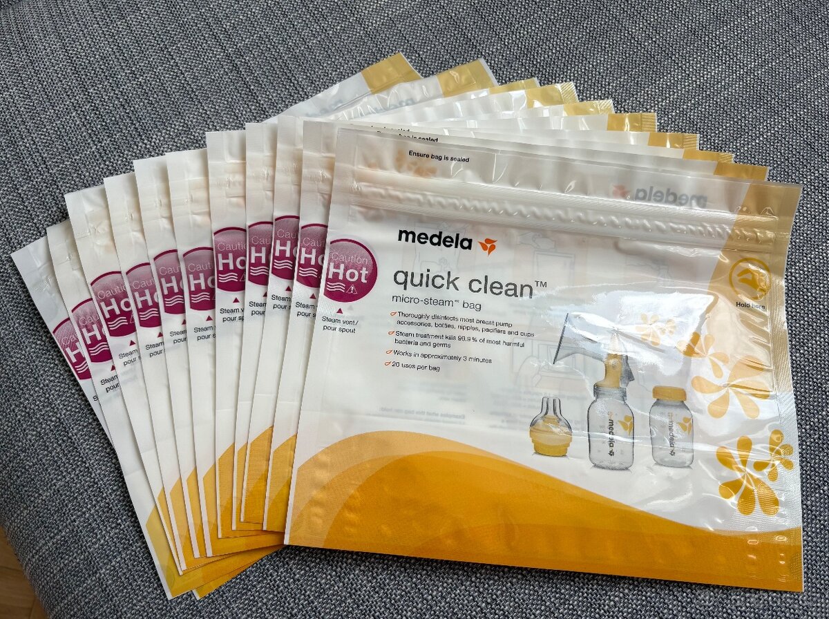Sterilizační sáčky Medela