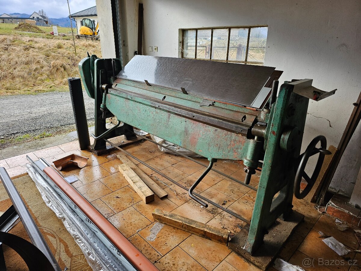 Ohybacka plechu,litinová,zámečník, klempíř