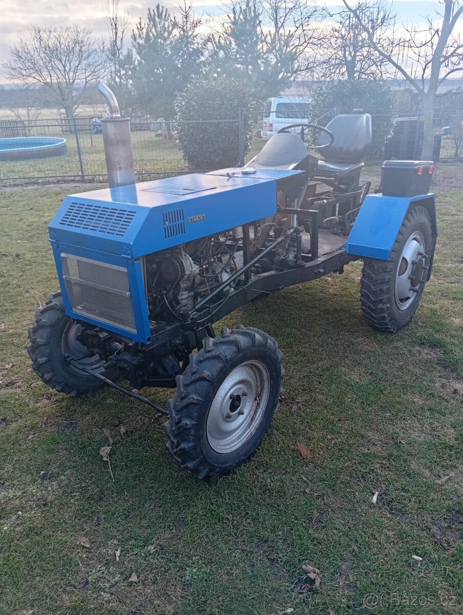 Traktor domácí výroby