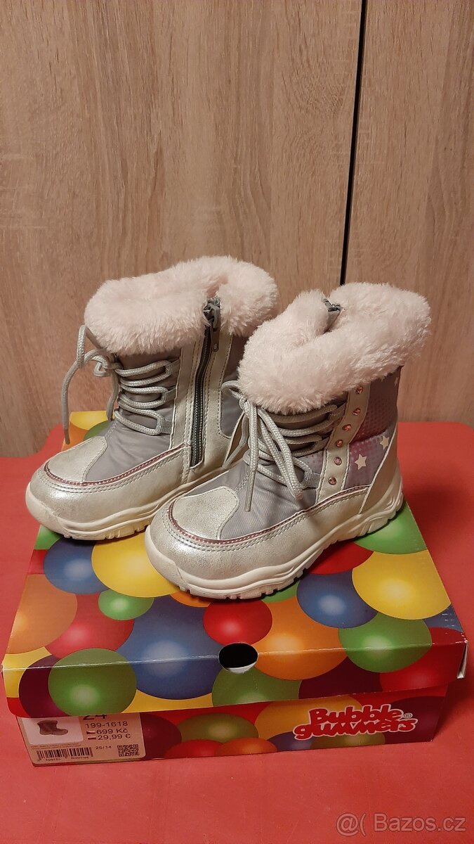 Dětské zimní boty Baťa vel. 24