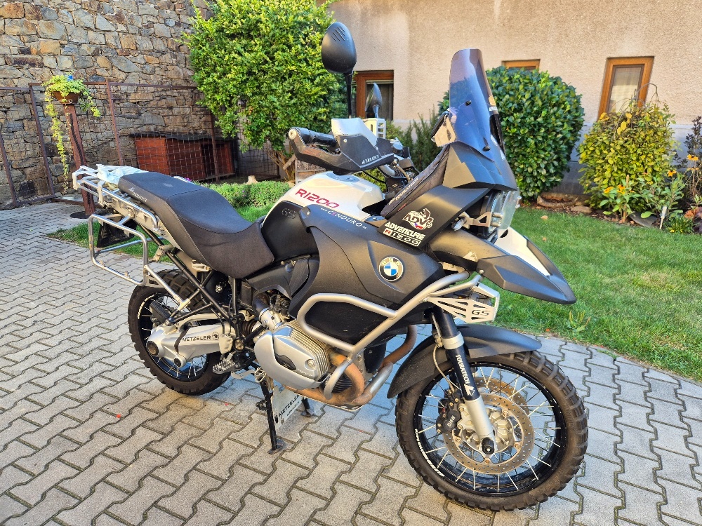 BMW R1200 GS Adventure, motorka s duší