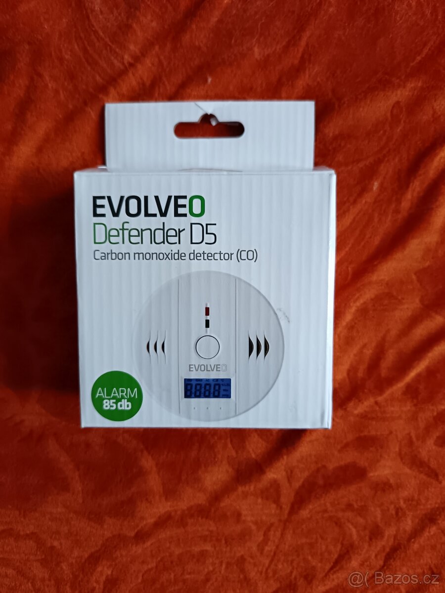 EVOLVEO Defender D5, detektor oxid uhelnatého (CO)