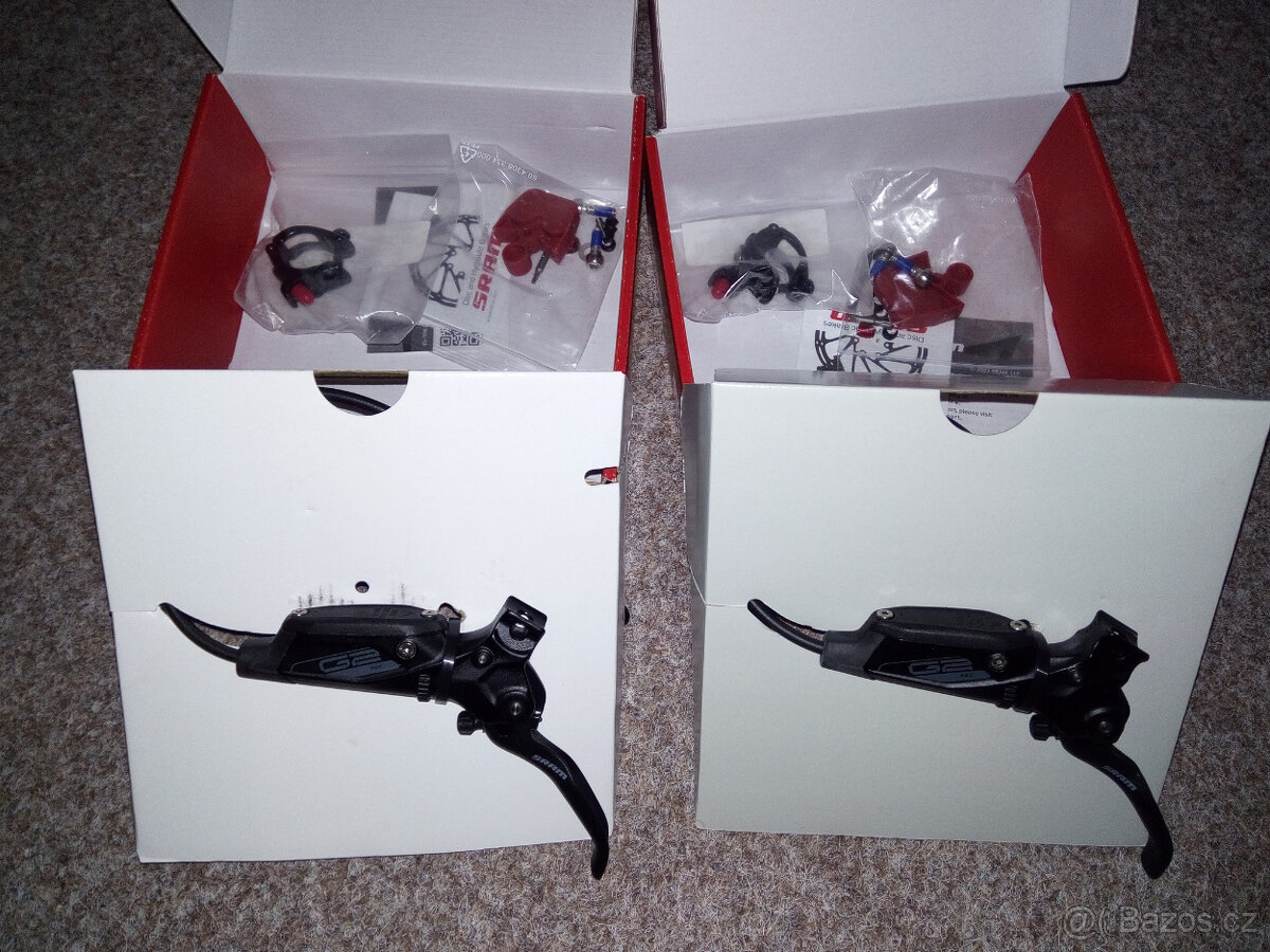 Nové brzdy SRAM G2 RSC, 4 písty