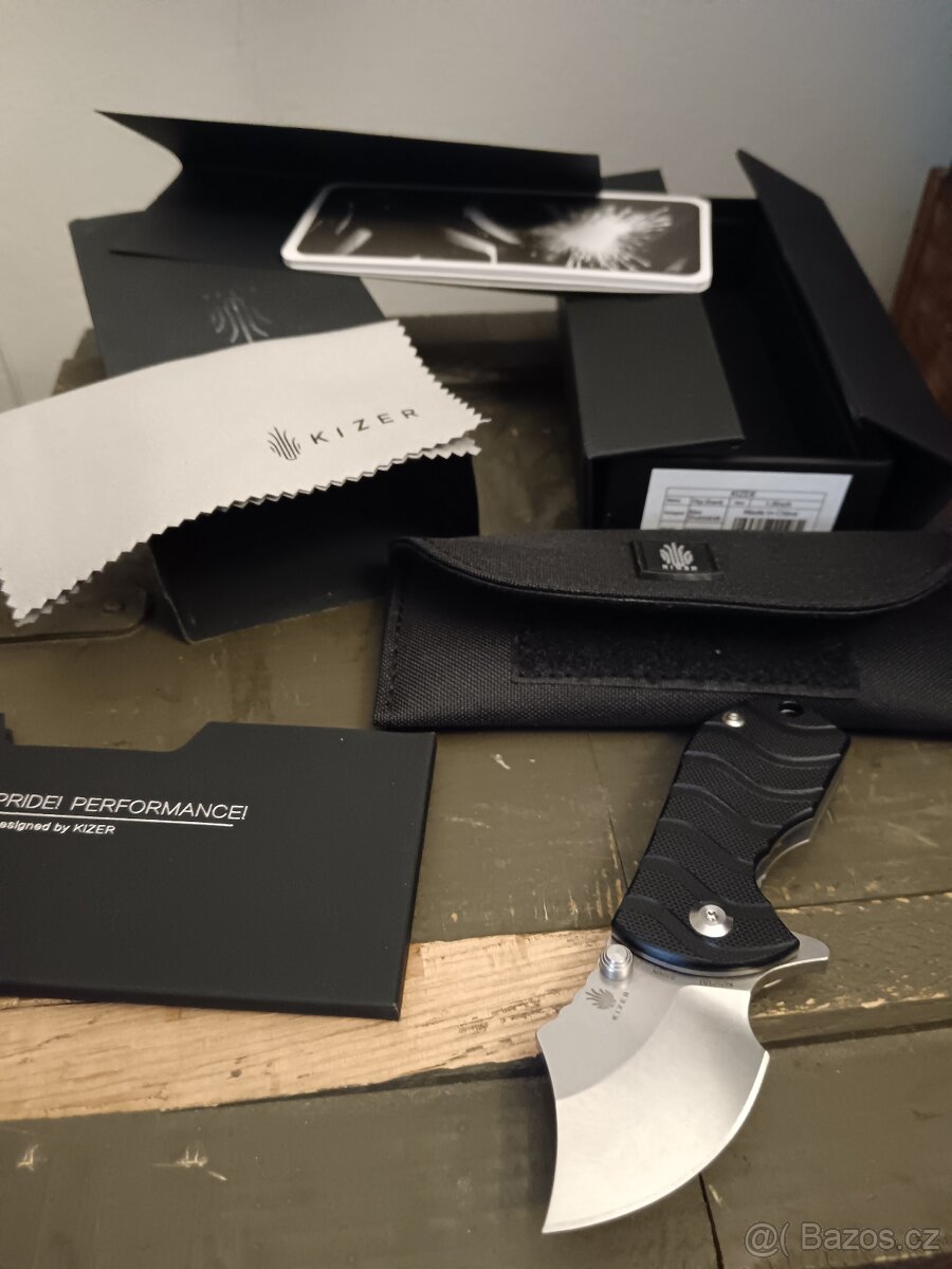 Nůž luxusní - Kizer Flip shank
