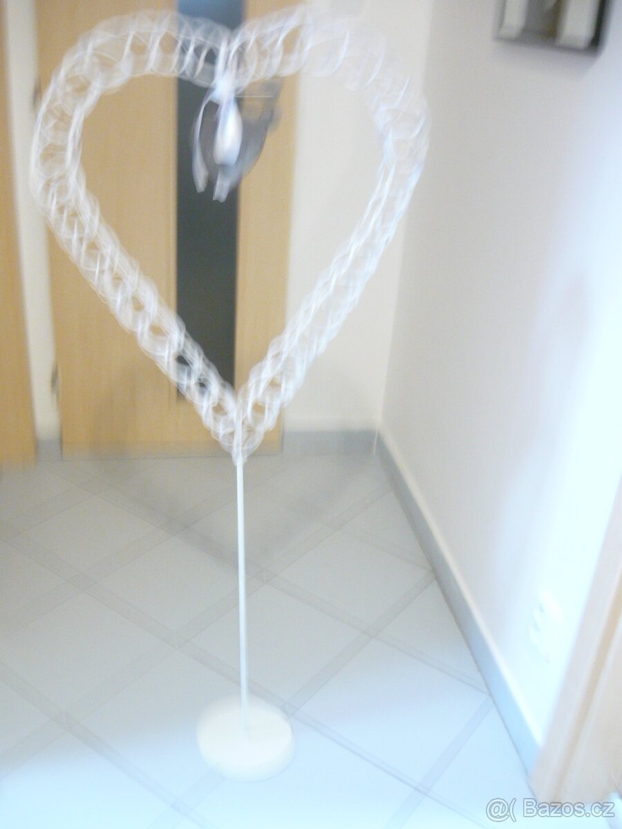 dekorace srdce-svatba,narozeniny