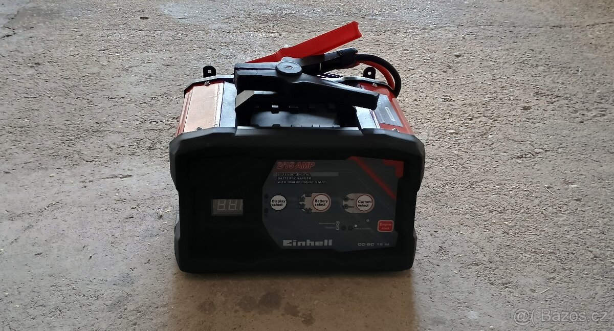 Prodám automatickou nabíječku baterií 2 v 1 Einhell.