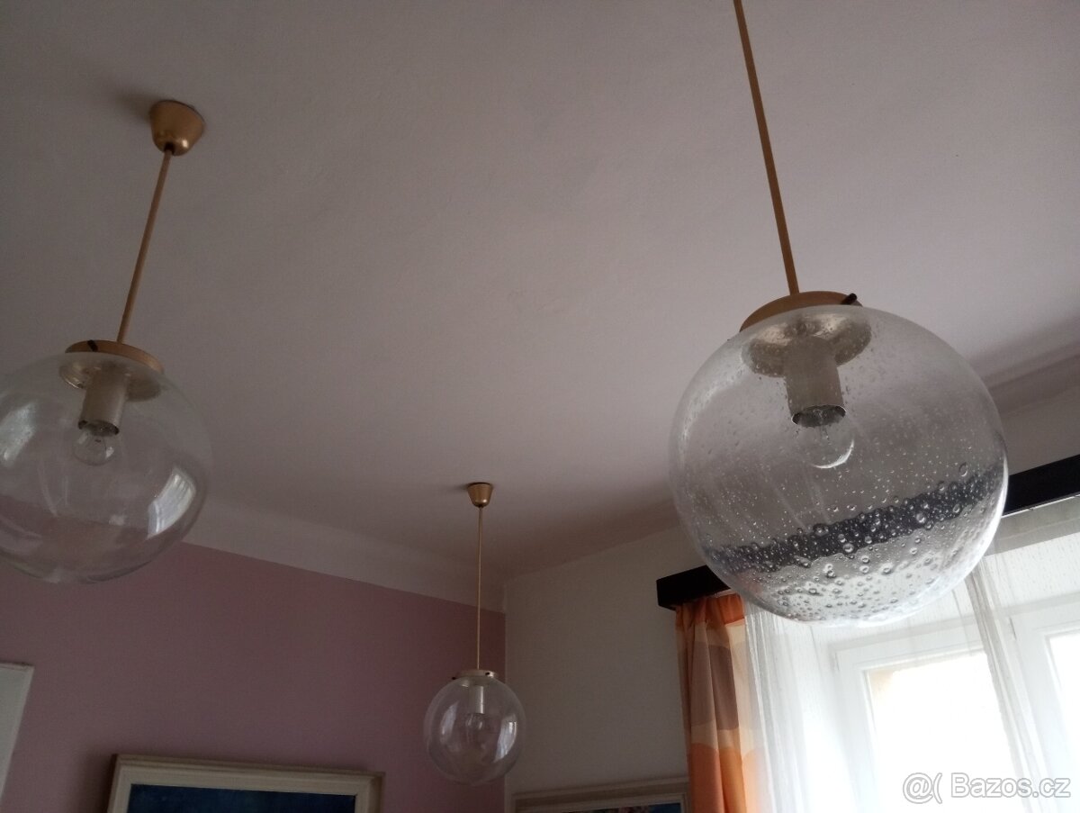 svítidla - čiré koule