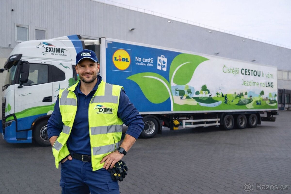 Řidič C+E S KAŽDODENNÍM NÁVRATEM DOMŮ.BEROUN,ČESKÉ BUDĚJOVIC