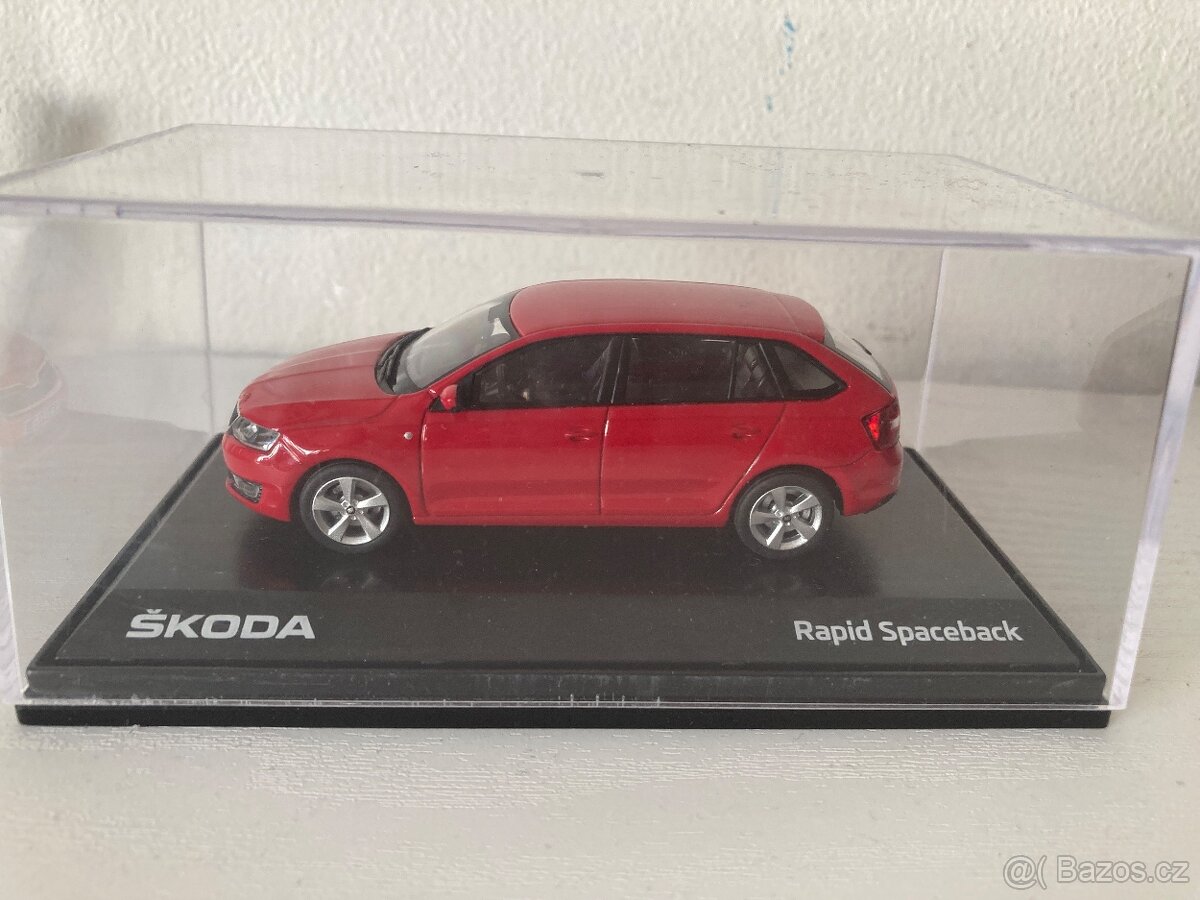 Sběratelský model Škoda Rapid Speedback 1:43