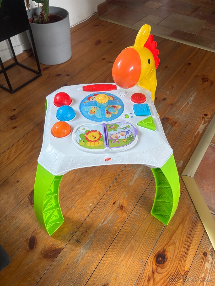 Fisher Price žirafa rostoucí s dítětem