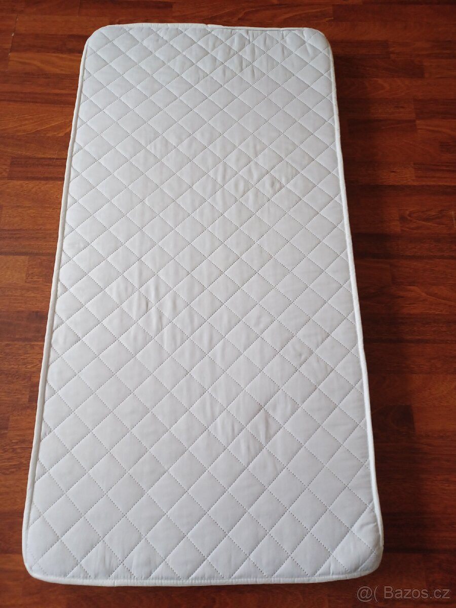 Dětská matrace Danpol, 120x60x8 cm + chránič matrace Ikea