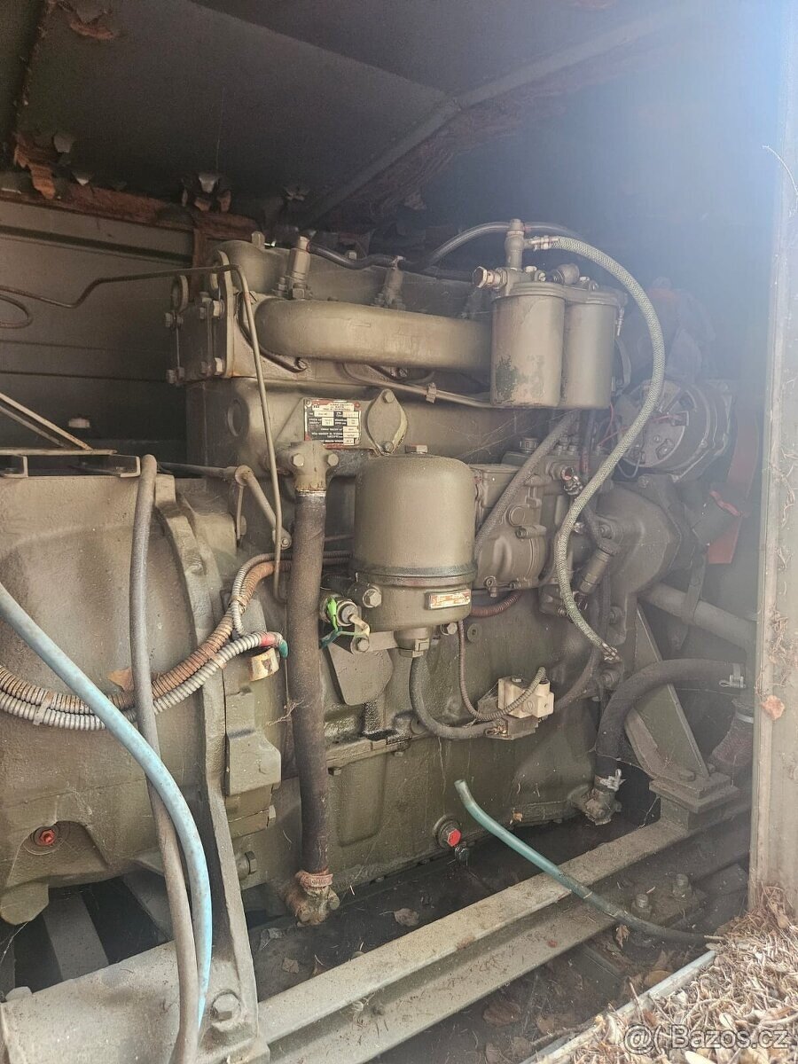 Prodam hasičské čerpadlo z motorem zetor 8401