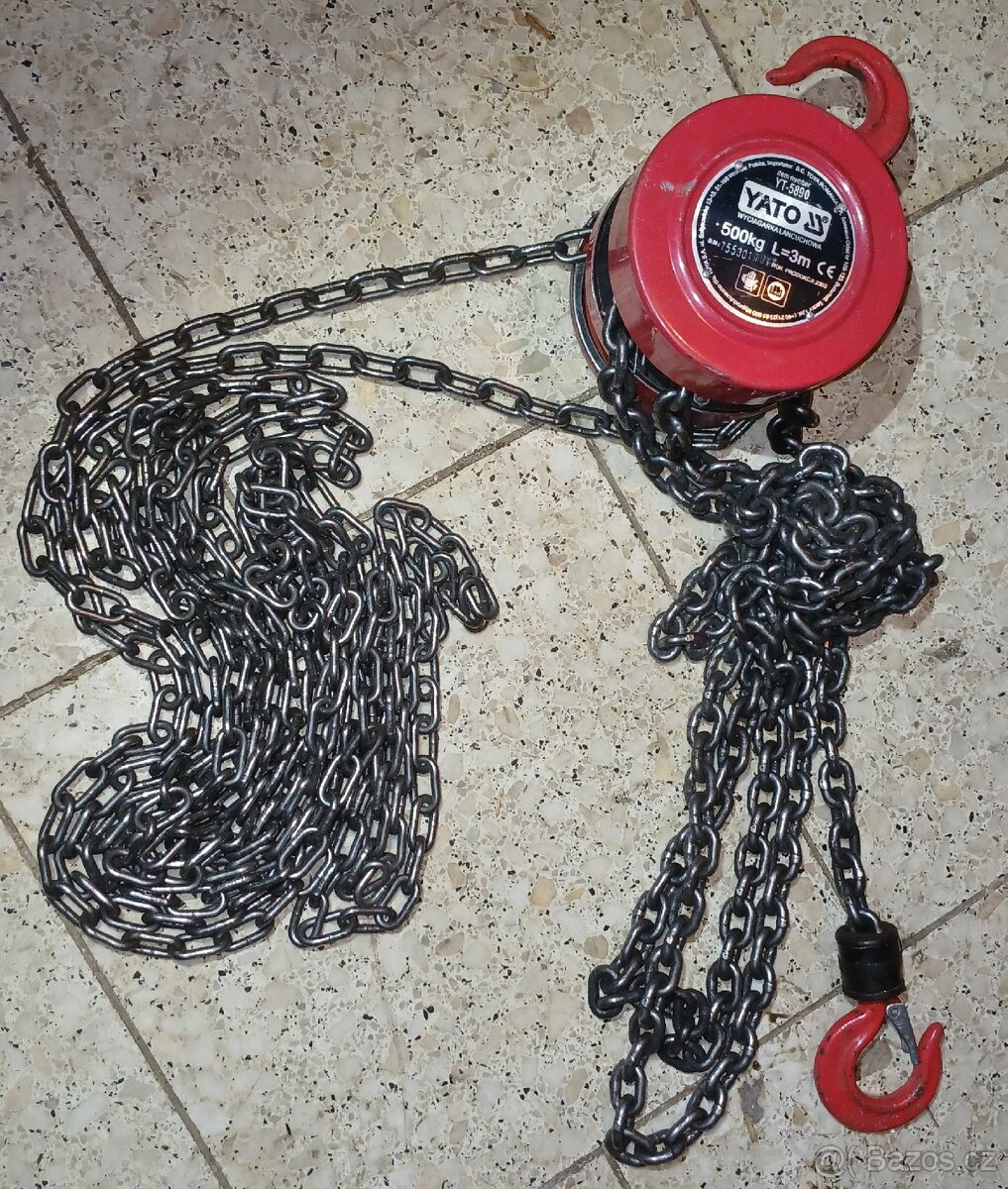 Prodám řetězový zvedak