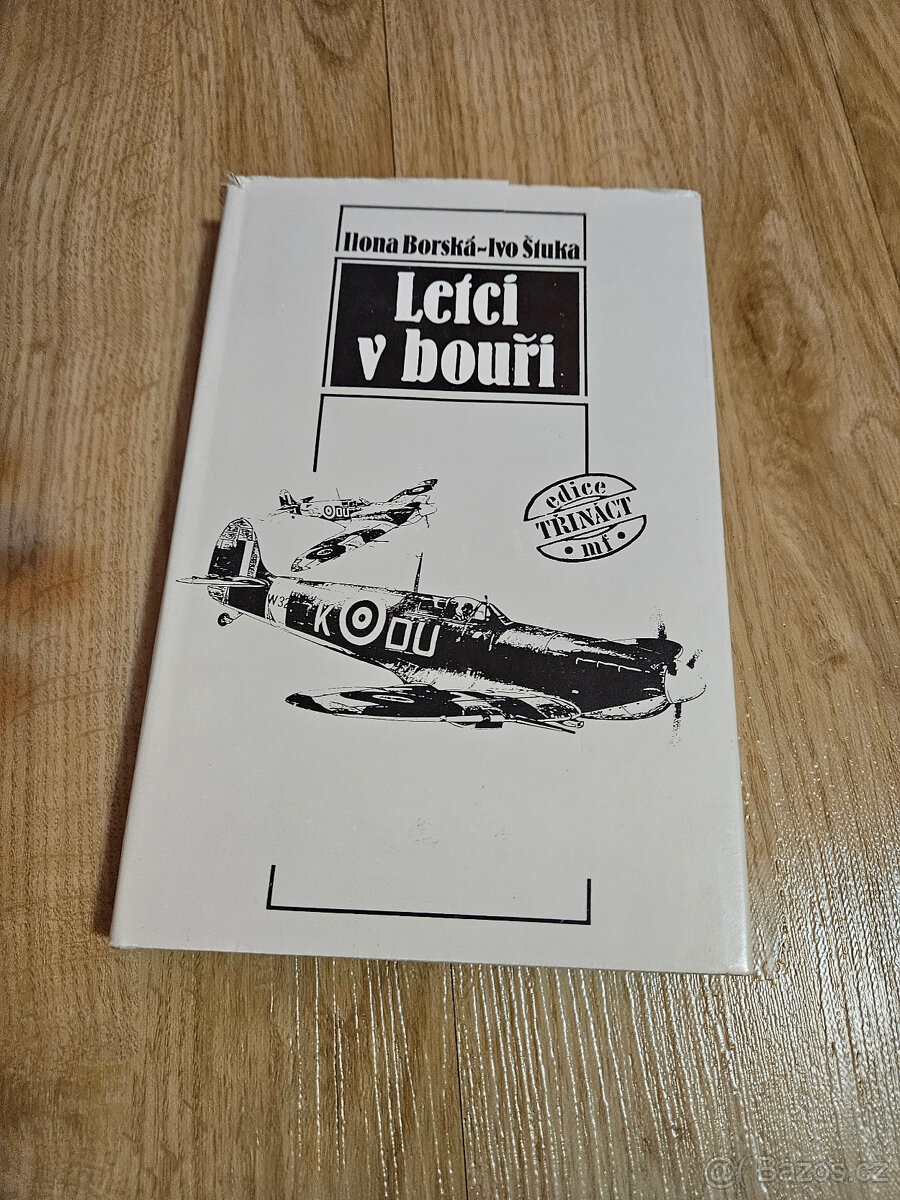 Kniha Letci v bouři Ilona Borská