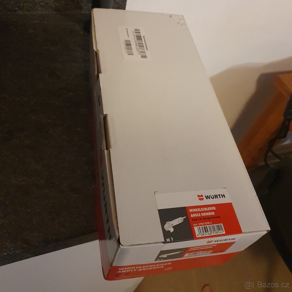 Nová, nerozbalená úhlová bruska Wuerth