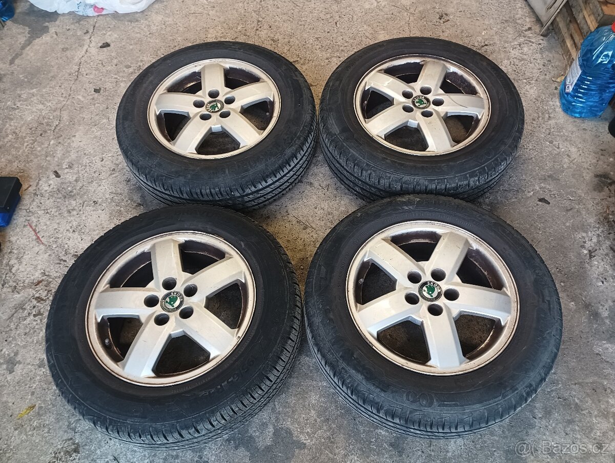 Letní kola 5x100 R 15
