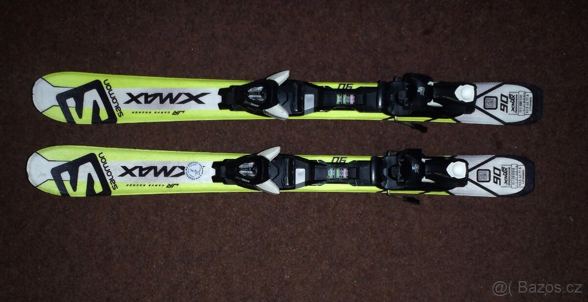 Dětské carvingové lyže Salomon vel. 90cm