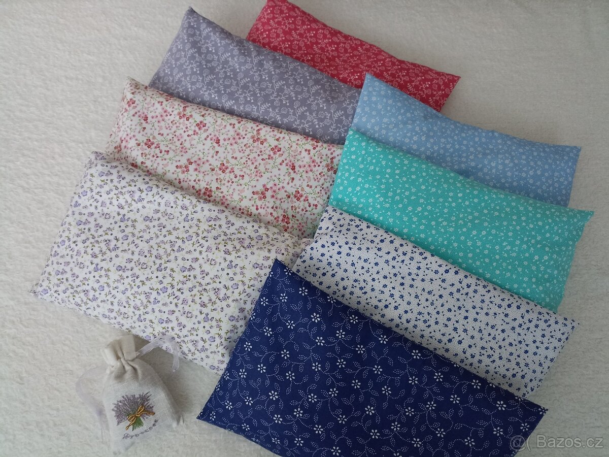 Nahřívací polštář pohankový+levandule