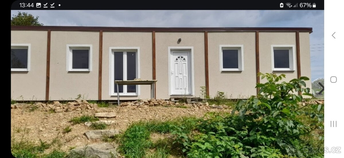 Dům 14x4m dřevostavba mobilní