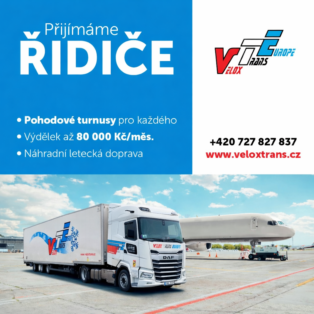 Přijmeme Řidiče MKD C+E - turnusy