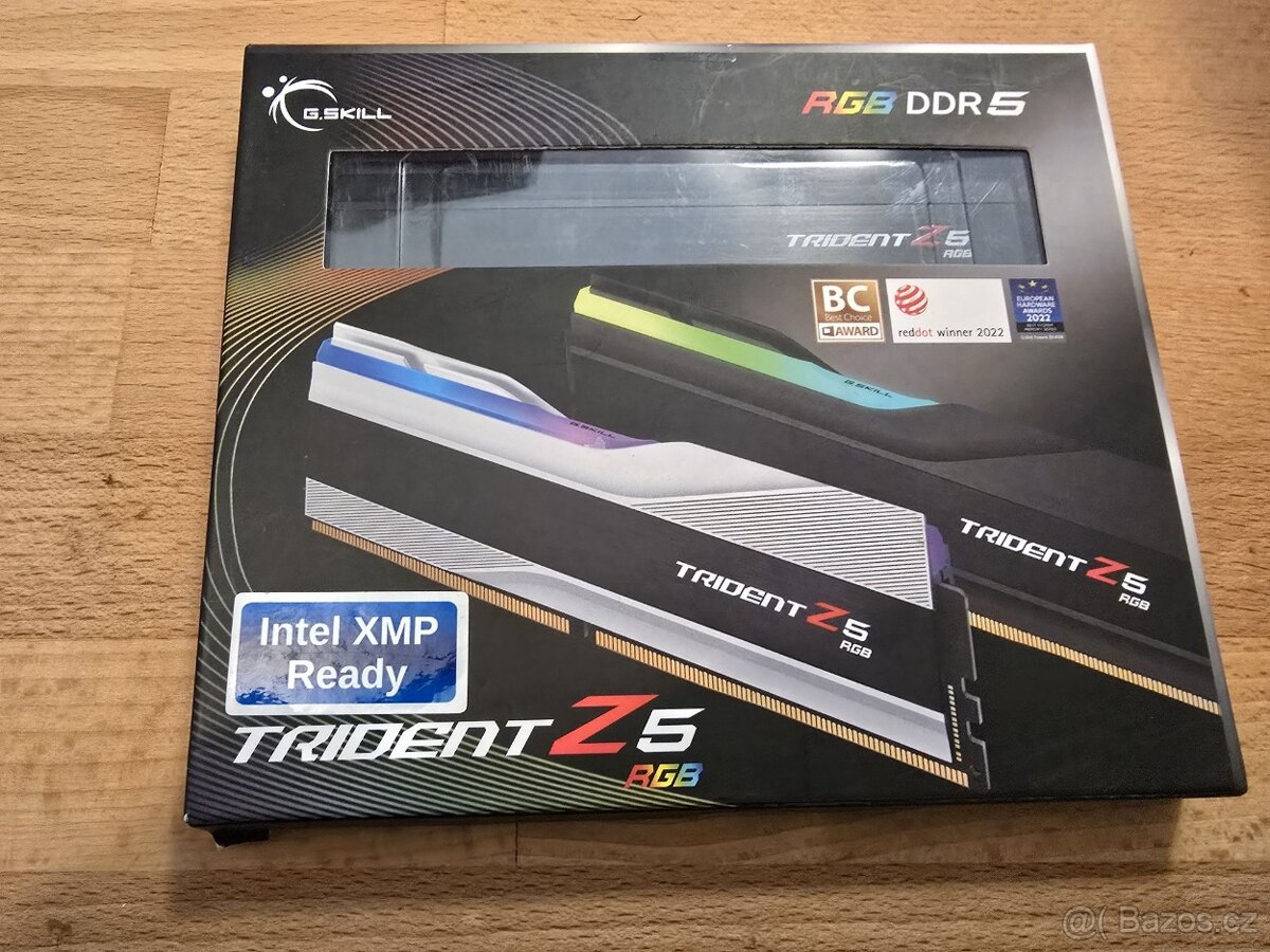 DDR5 32GB (2×16GB) 7600MHz CL36 G.Skill Trident Z5 Neo RGB B