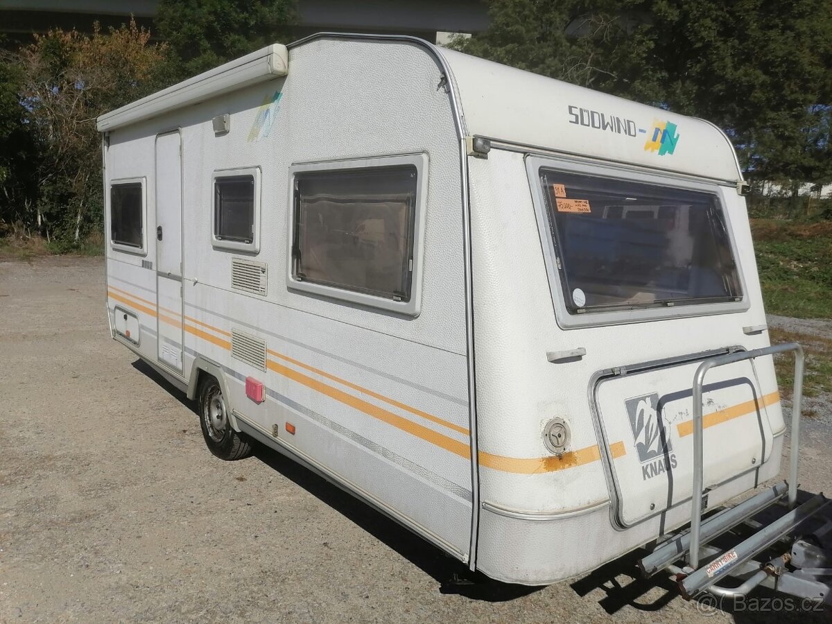 Karavn Knaus, Kuchyňka, Koupelna, Topení