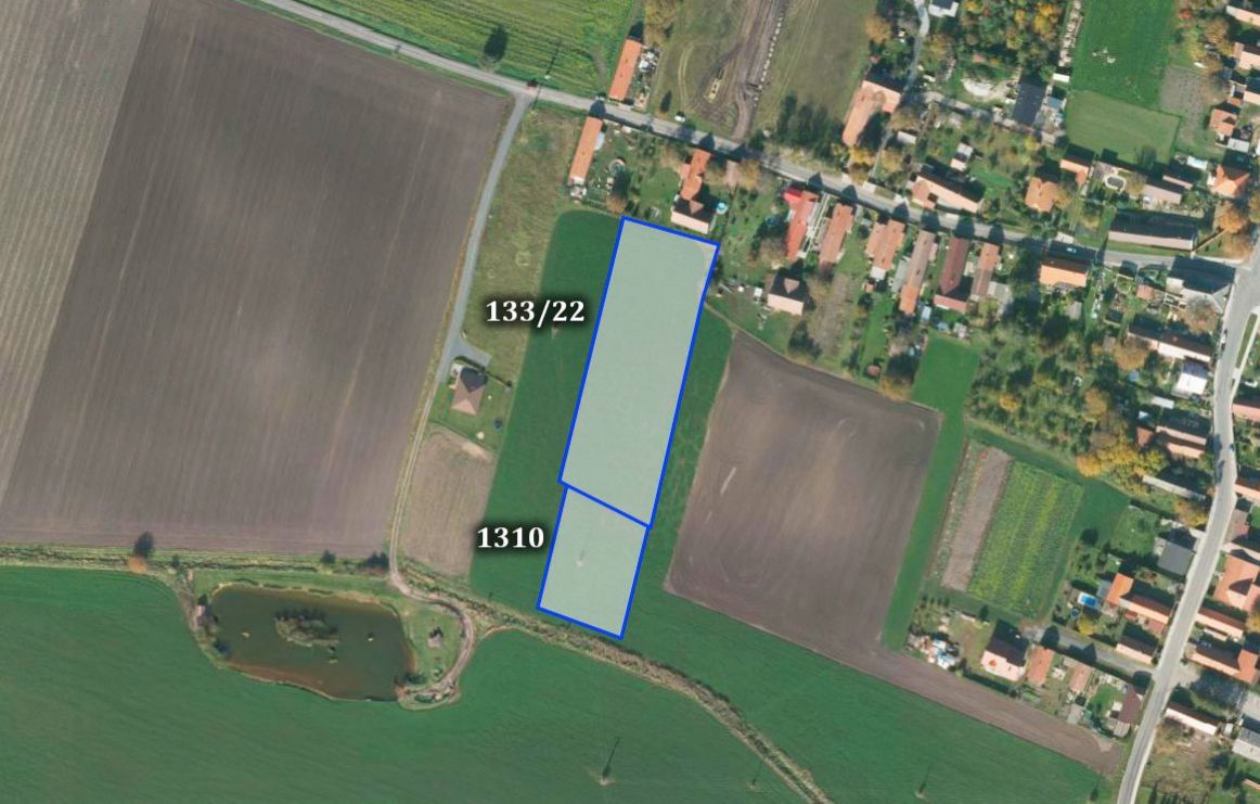 Pozemek, bydlení, prodej, Ohaře, Kolín