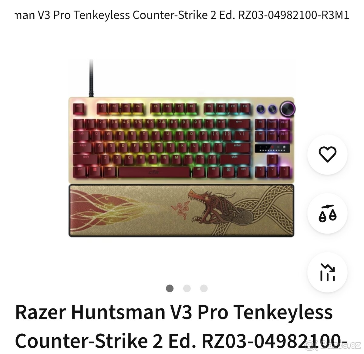 Razer Huntsman V3 Pro TKL Counter-Strike 2 Ed.