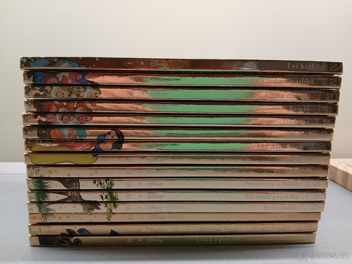 Zlatá sbírka pohádek Disney 15 knih