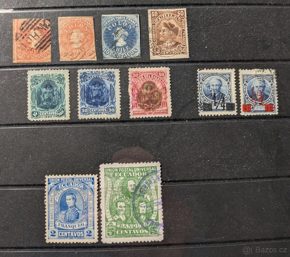 Známky Jižní a Střední Ameriky