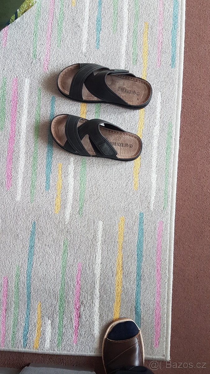 Prodám kožené nazouváky