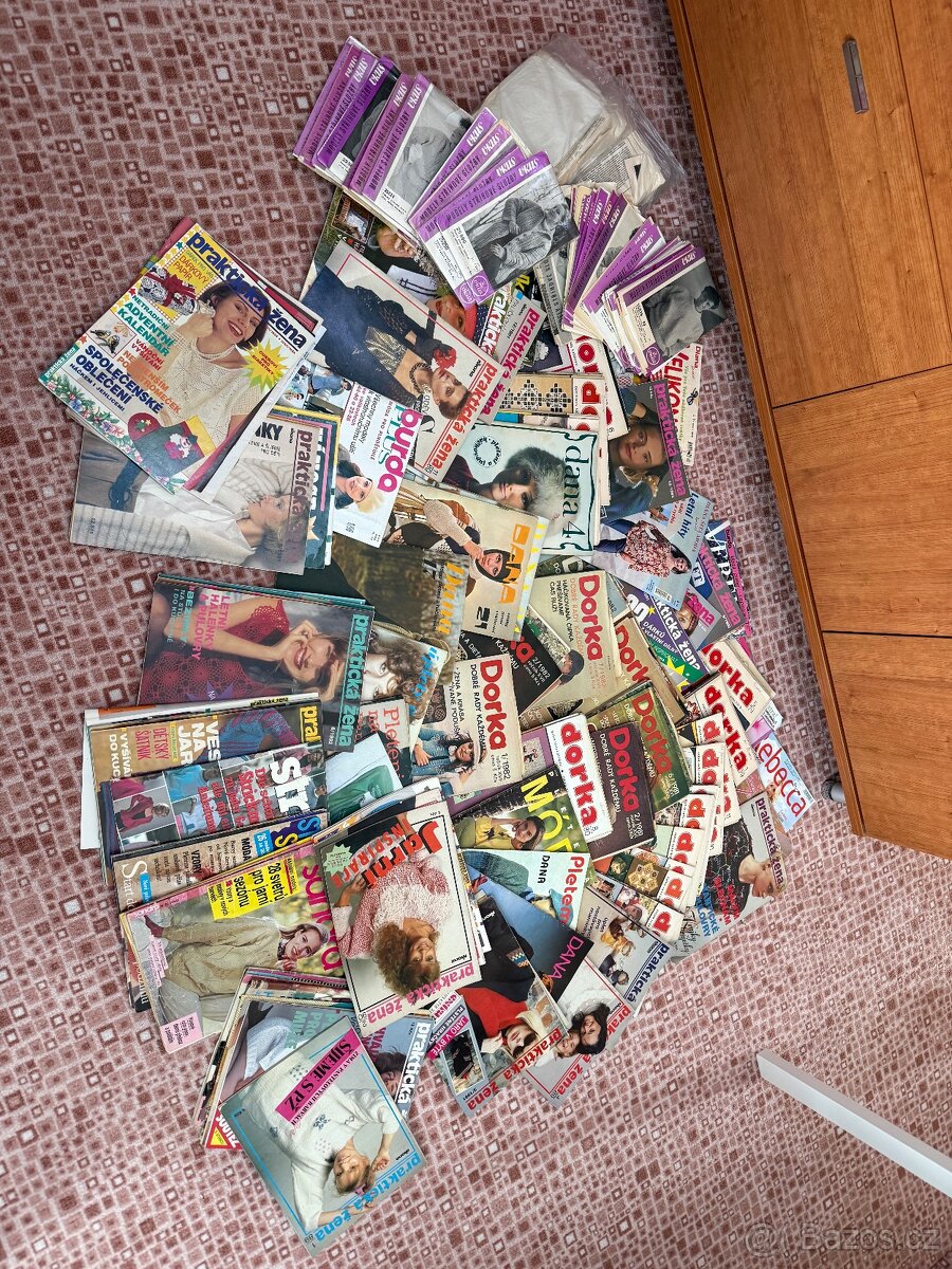 Stare casopisy pro tvorive damy