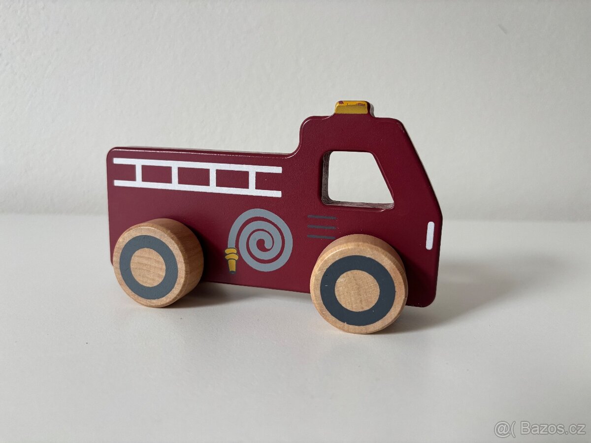 Little Dutch - dřevěné autíčko hasiči
