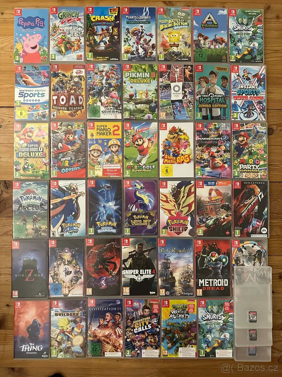 Hry na nintendo switch